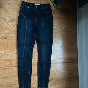 Pacsun curvy stretch skinny jeans.